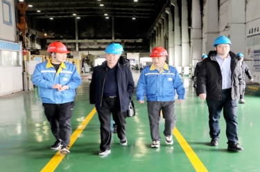 2024年 1月30日，浙江省经信厅机关党委二级巡视员孙自强莅临恒峰g22纸业开展岁末年初安全生产督导